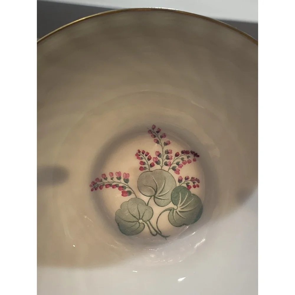 6 Royal Bayreuth Germany Swirl Turquoise Flat Cream Soup Bowls Double Handle